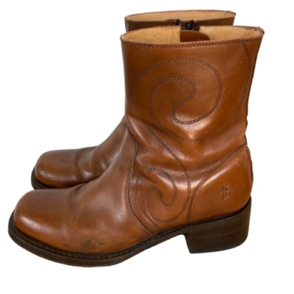 Vintage Frye 1970s Campus Boots